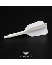 Aleta Condor AXE Dart Flights - WING - Blanca