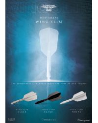 Condor AXE Dart Flights - WING - Black