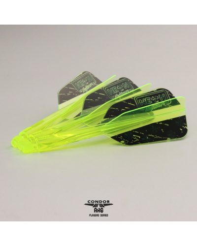 Condor AXE Dart Flights - WING - NEON NIGHTMARE