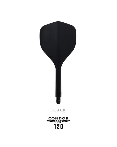 Condor darts flights AXE 120  STD Black