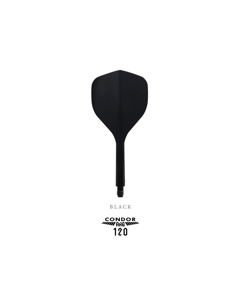 Condor darts flights AXE 120  STD Black