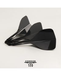Condor darts flights AXE 120  STD Black