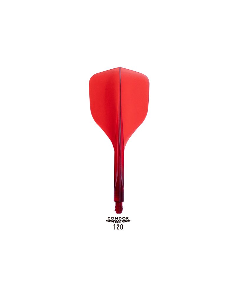 Condor darts flights AXE 120  SMALL Red